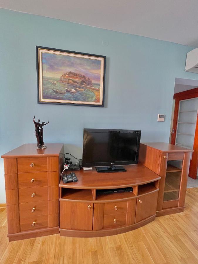 Plava Vila Beach Apartments Sveti Stefan Exteriör bild