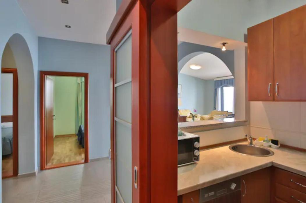 Plava Vila Beach Apartments Sveti Stefan Exteriör bild